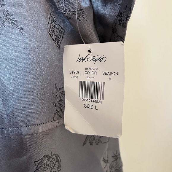 LORD & TAYLOR long sleeve top - size L - NWT - Picture 2 of 4